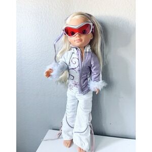 Famosa Spain Winter Sports Fun Nancy 16" Fashion Doll Skier Y2K
